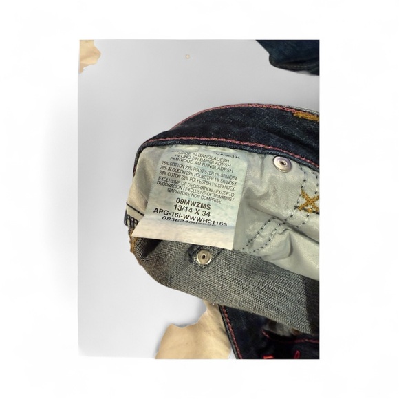 Wrangler Women's Blue Jeans 13/14 X 34 - Picture 3 of 3